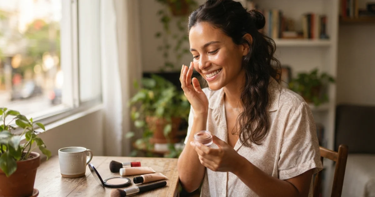 Maquiagem no calor: como escolher texturas para suor, trabalho e rotina